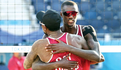 Cherif Younousse and Ahmed Tijan